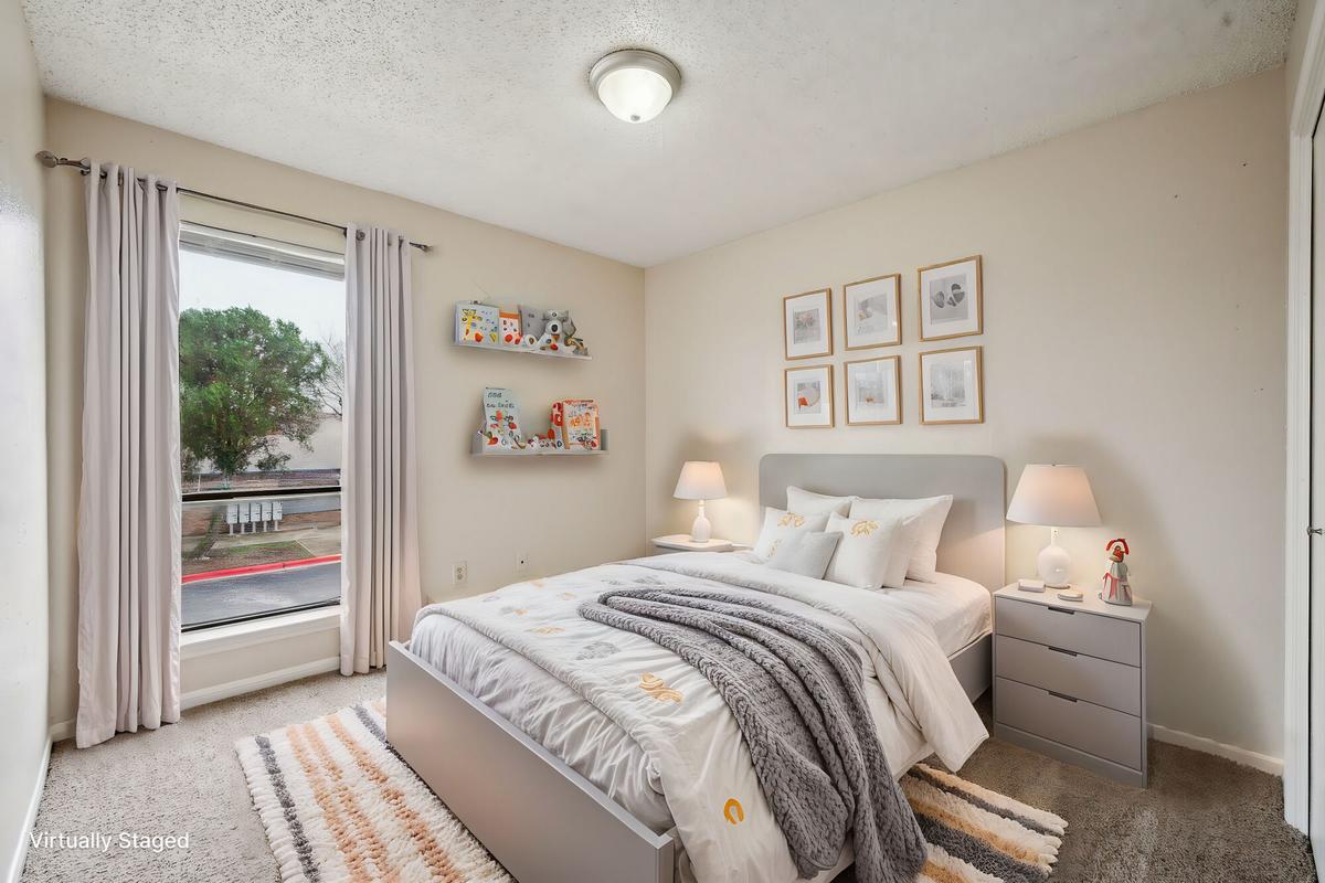 Second bedroom at Bay Colony Apartments
